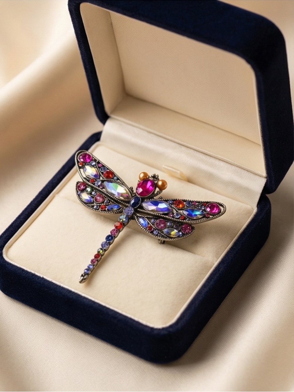 HEIDI DAUS "Darling Dragonfly" Crystal Multi Pin